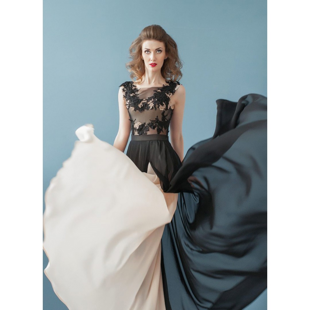 Black and beige — образ из коллекции STOPYCHEVA