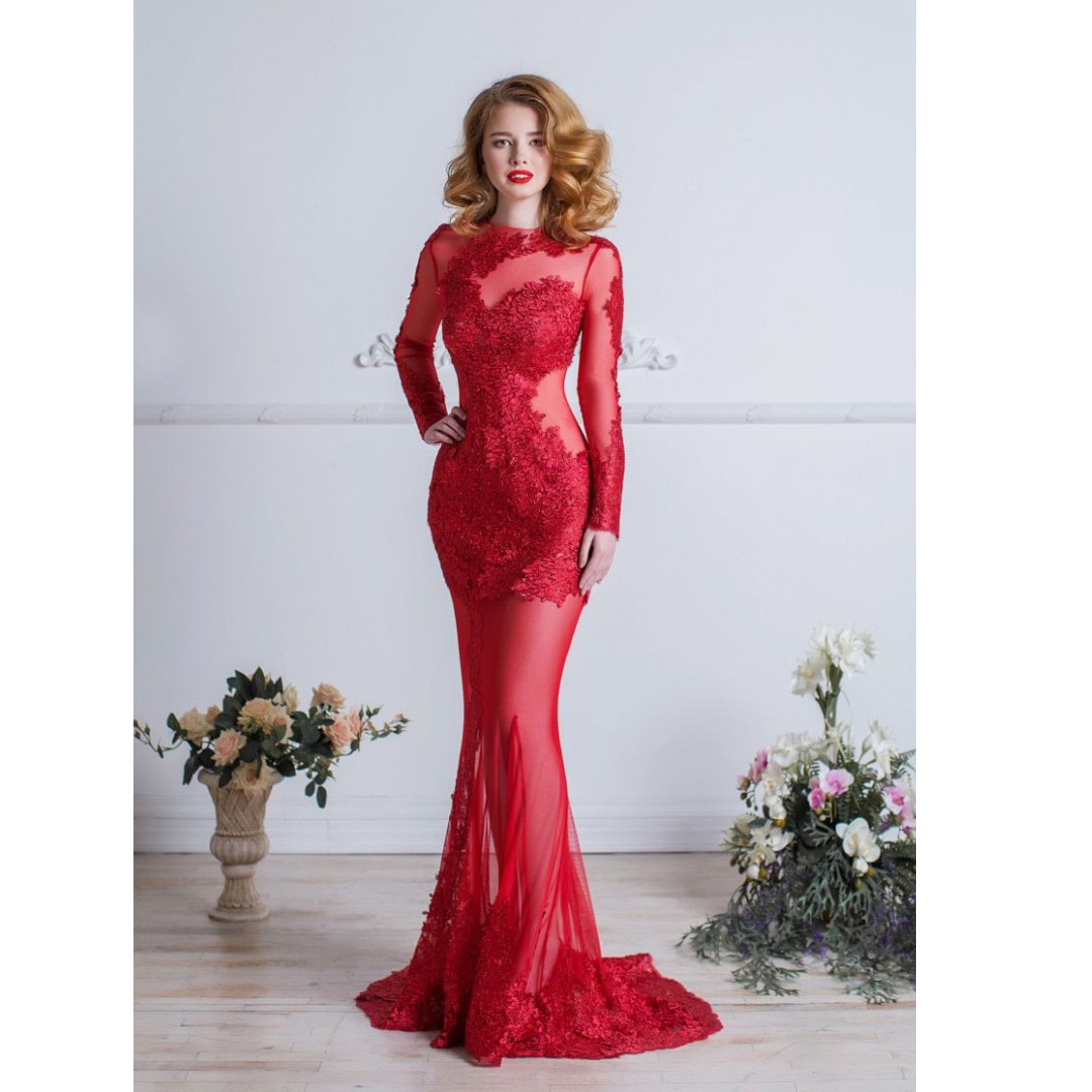 Lady in red — вид 3