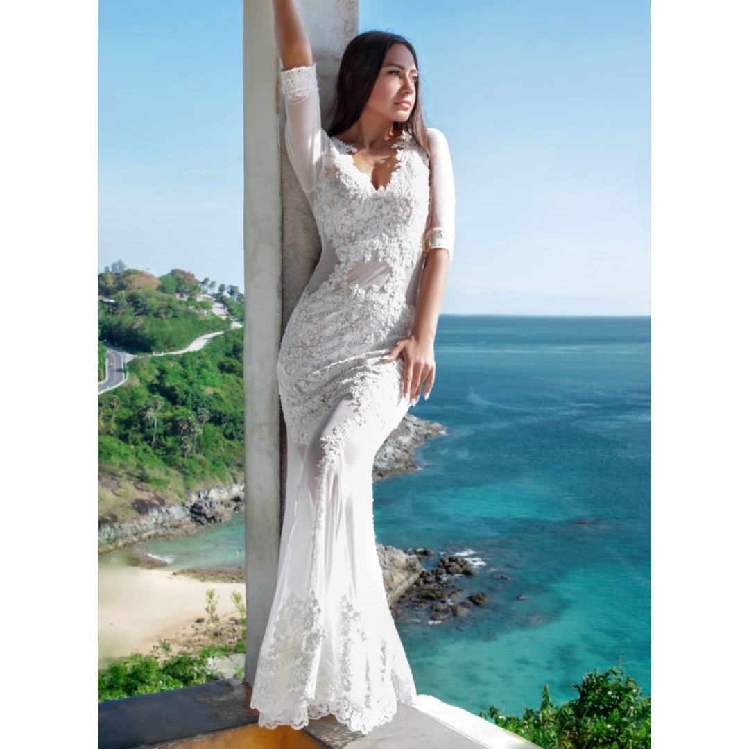 Lady in white — вид 6