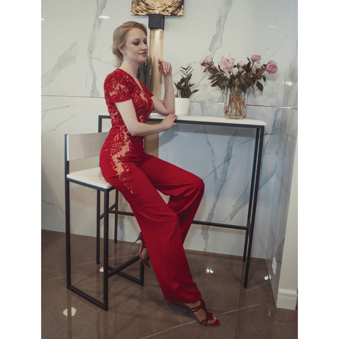 Red lace — Прокат одежды STOPYCHEVA, фото